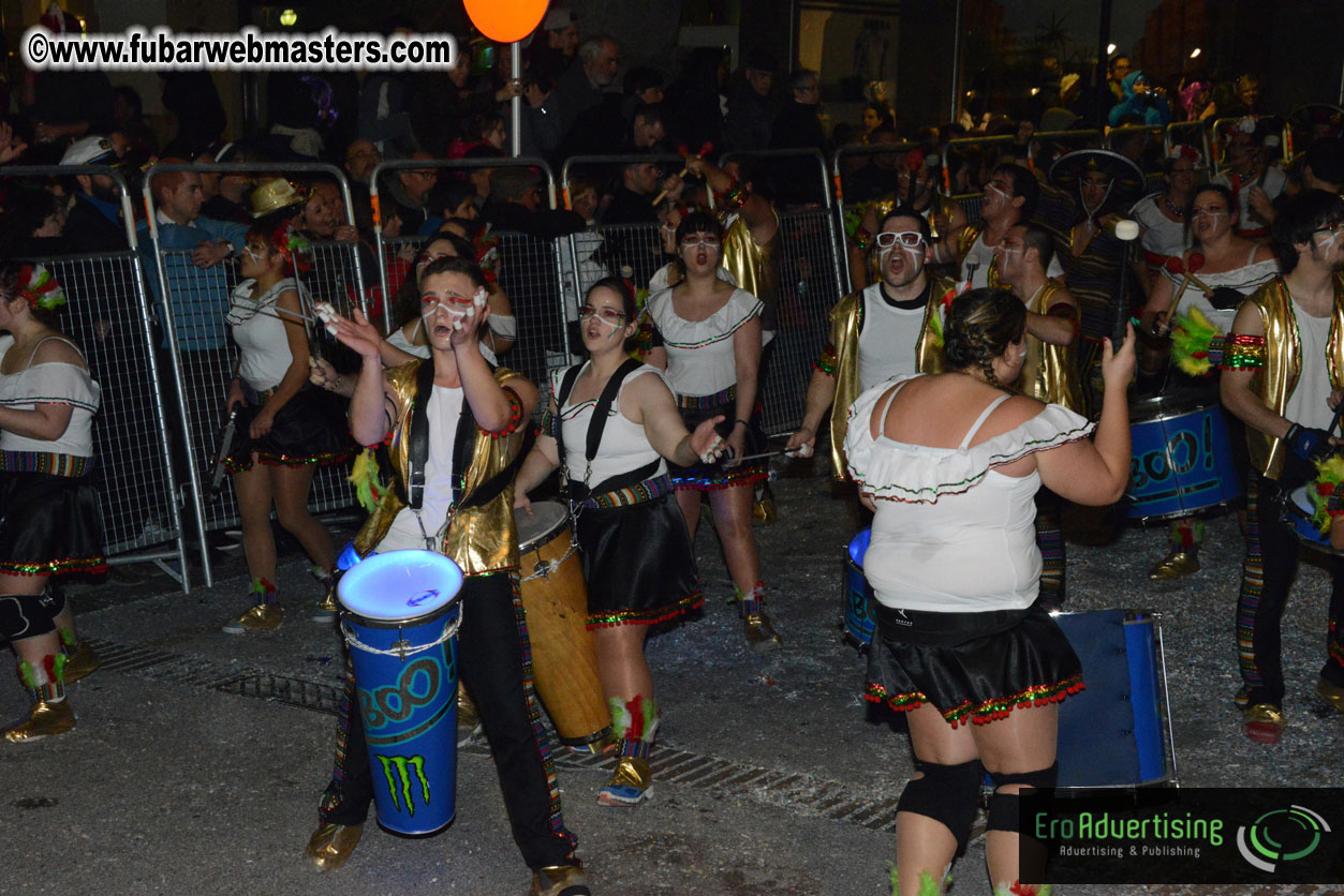 Pre-Show Carnival Parade at TES Sitges