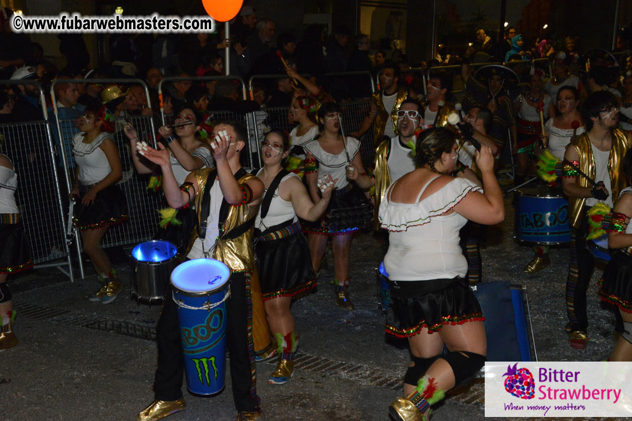 Pre-Show Carnival Parade at TES Sitges