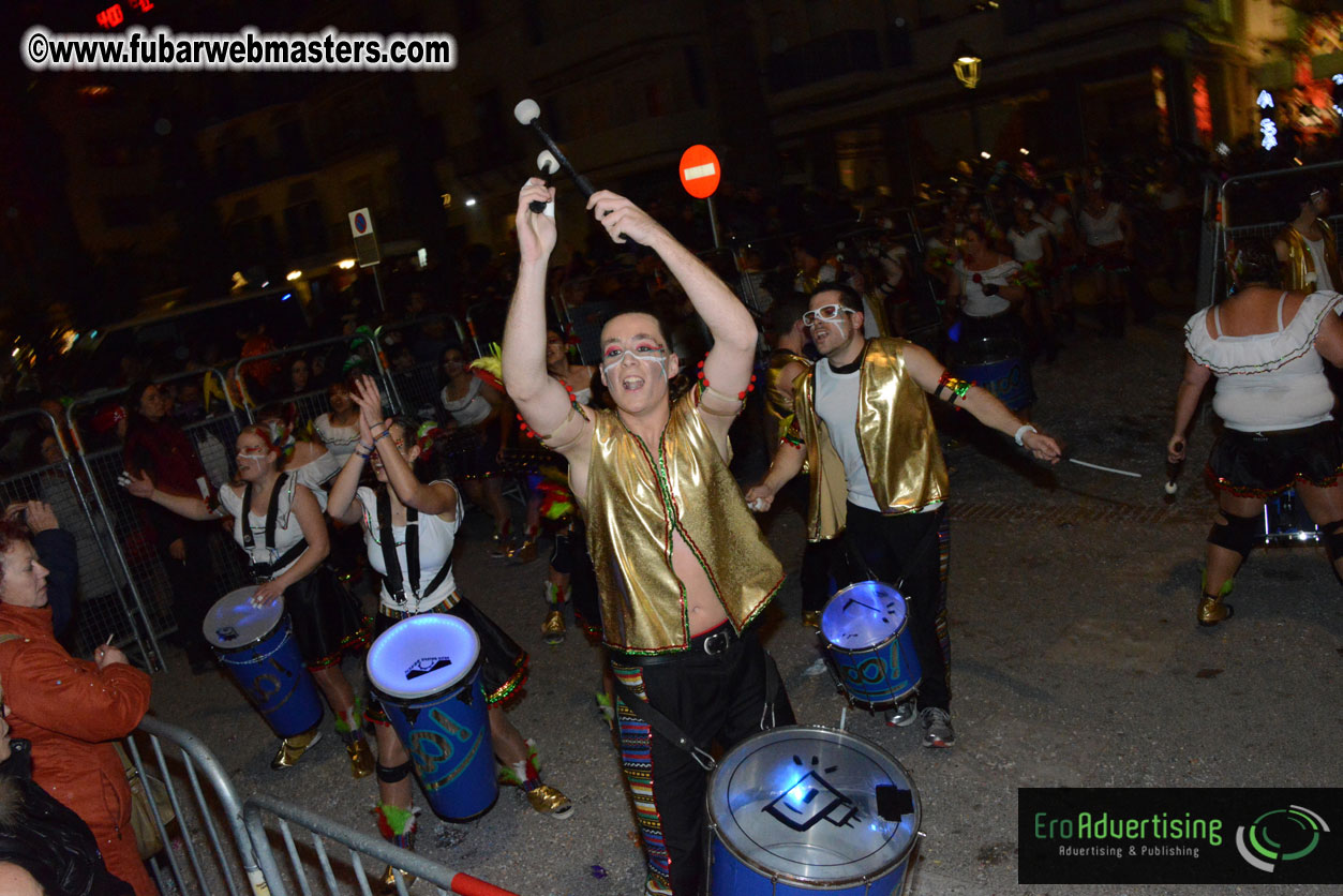 Pre-Show Carnival Parade at TES Sitges