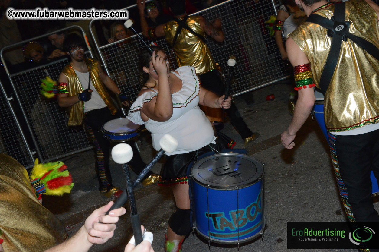 Pre-Show Carnival Parade at TES Sitges