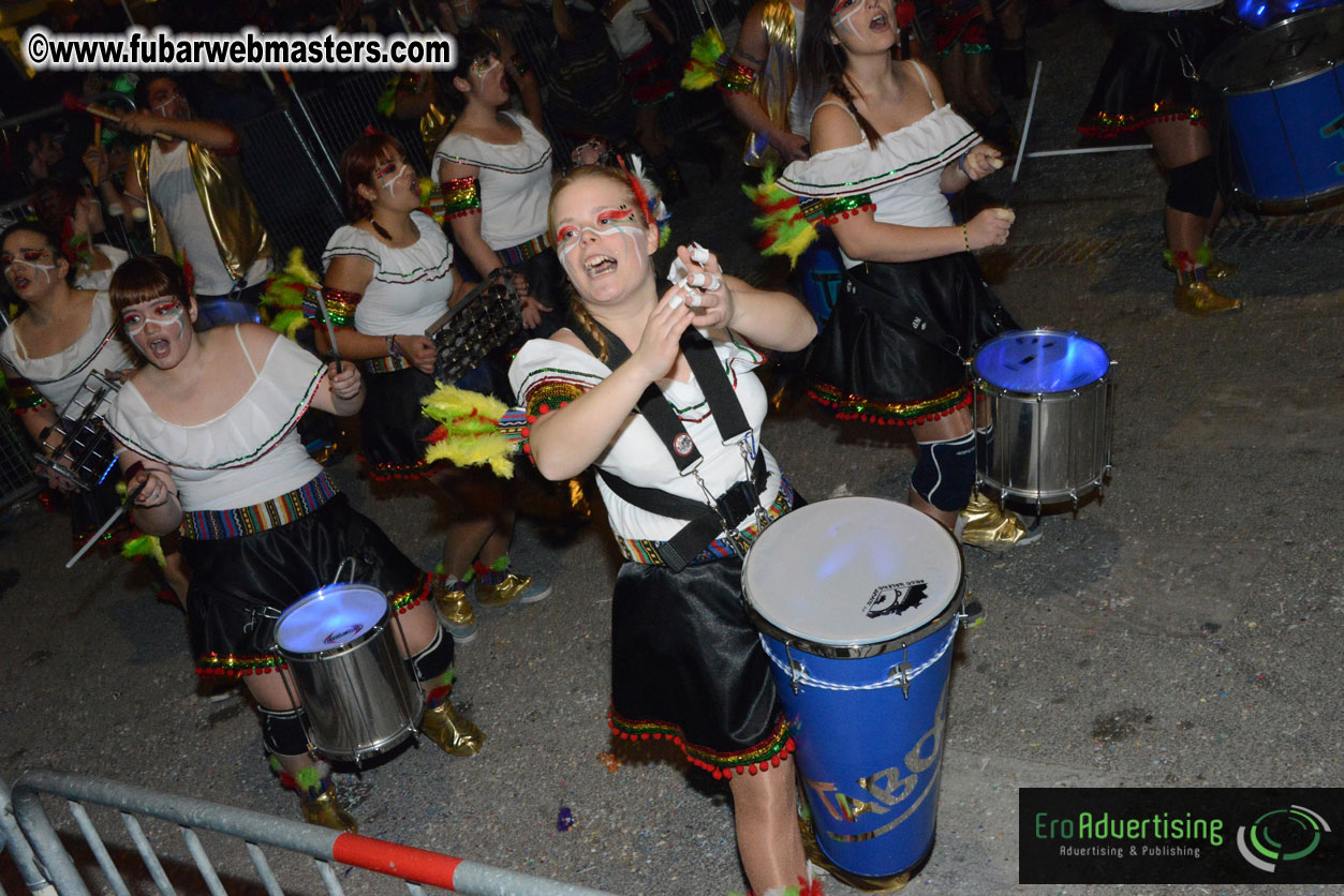 Pre-Show Carnival Parade at TES Sitges