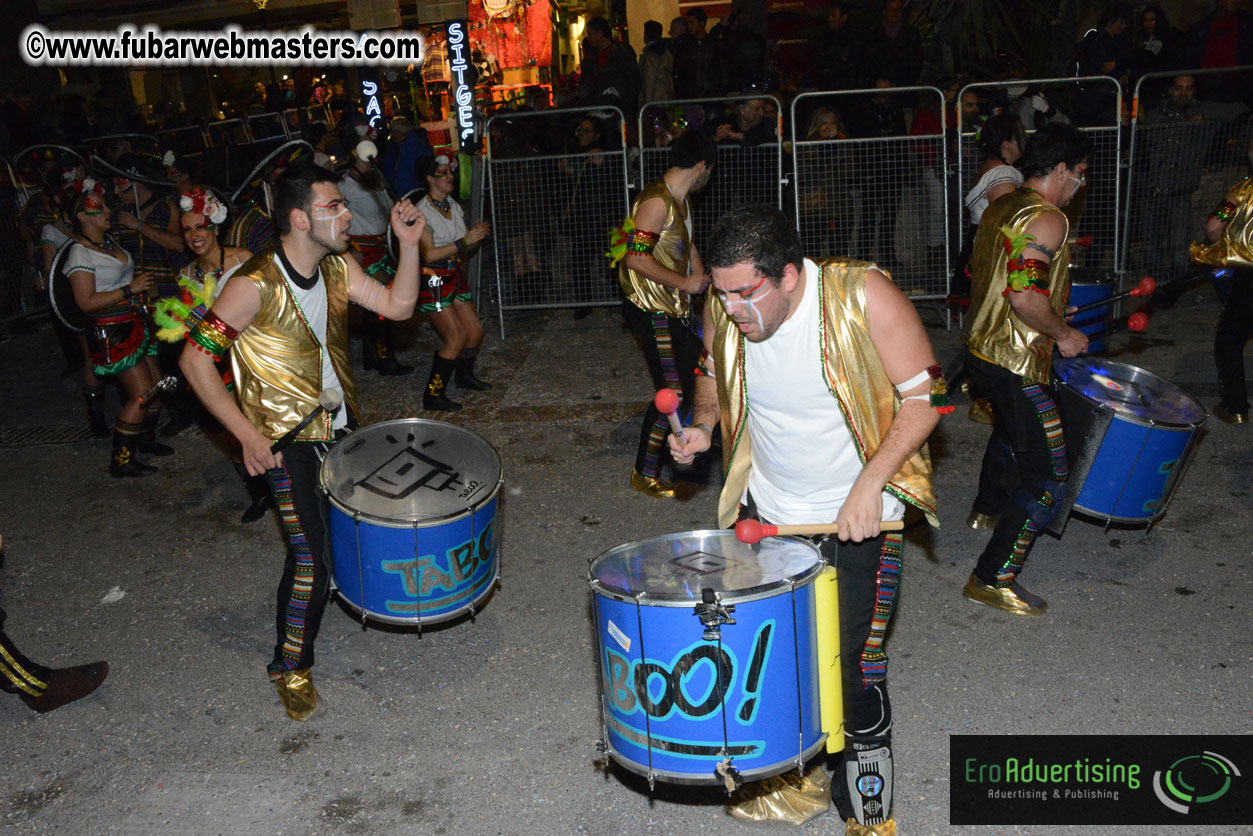 Pre-Show Carnival Parade at TES Sitges