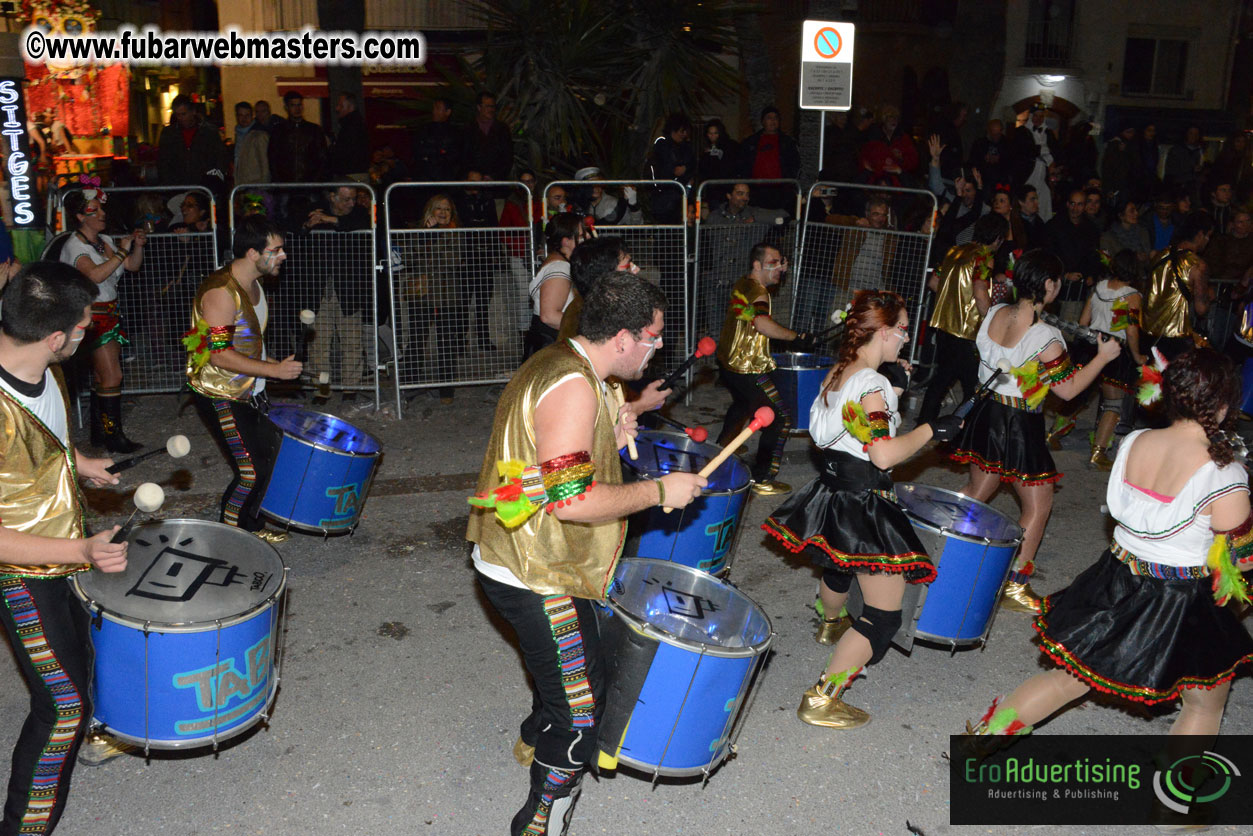 Pre-Show Carnival Parade at TES Sitges