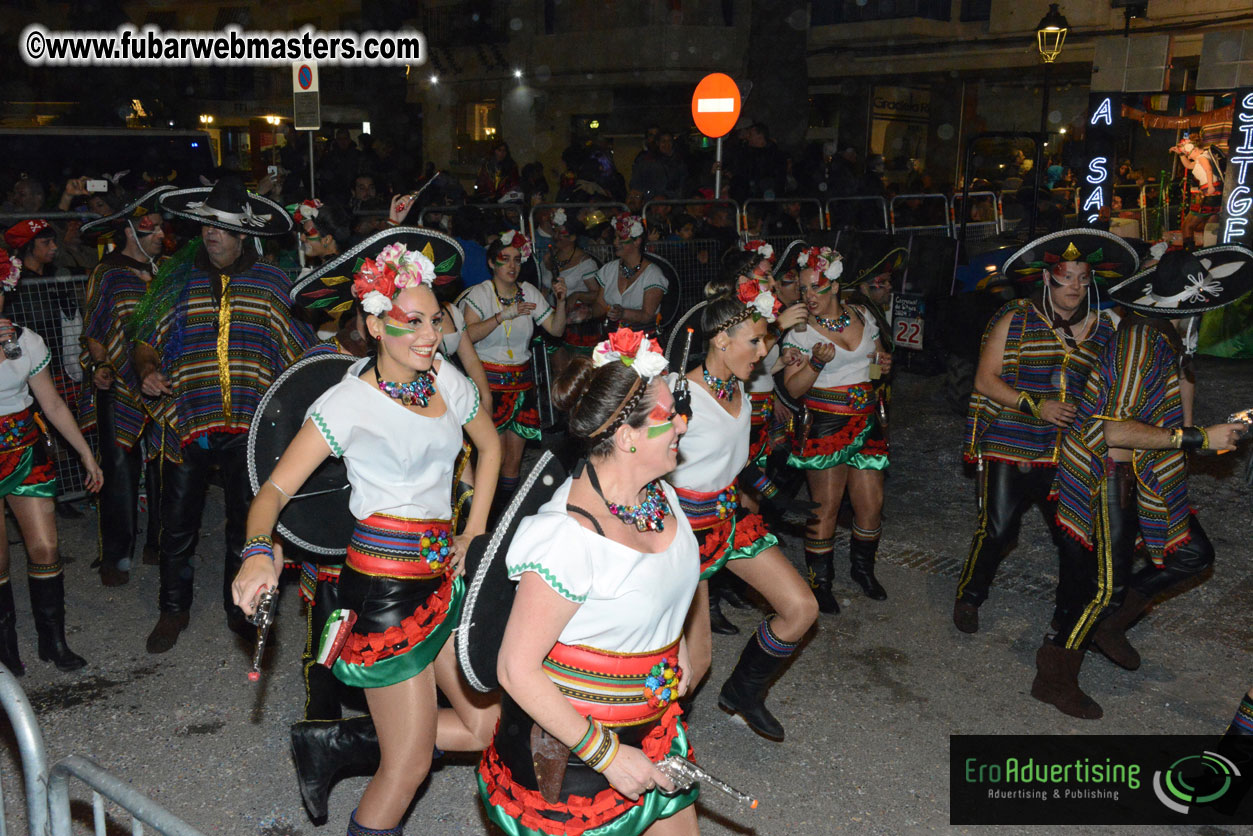 Pre-Show Carnival Parade at TES Sitges