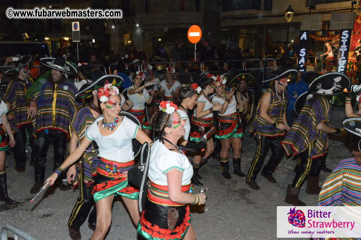 Pre-Show Carnival Parade at TES Sitges