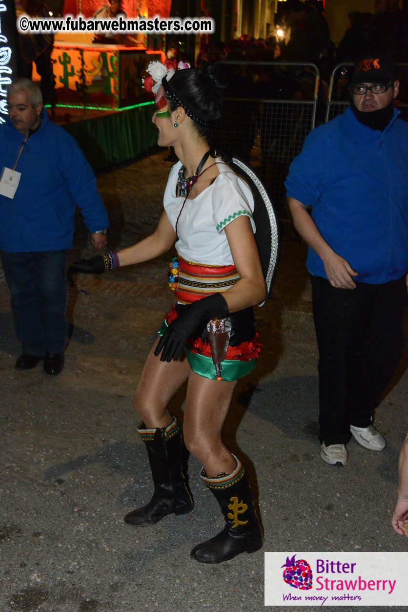 Pre-Show Carnival Parade at TES Sitges