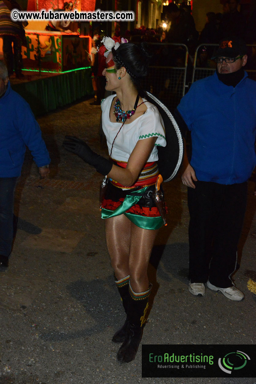 Pre-Show Carnival Parade at TES Sitges