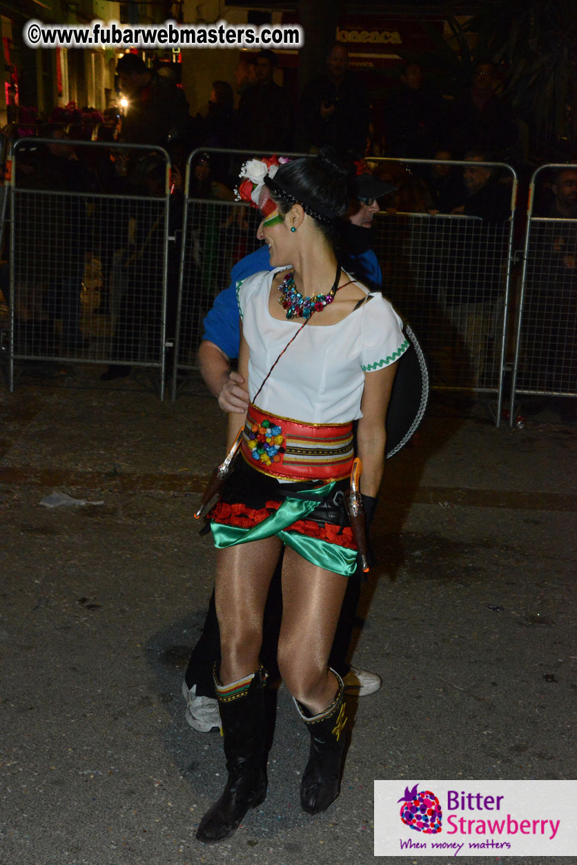 Pre-Show Carnival Parade at TES Sitges