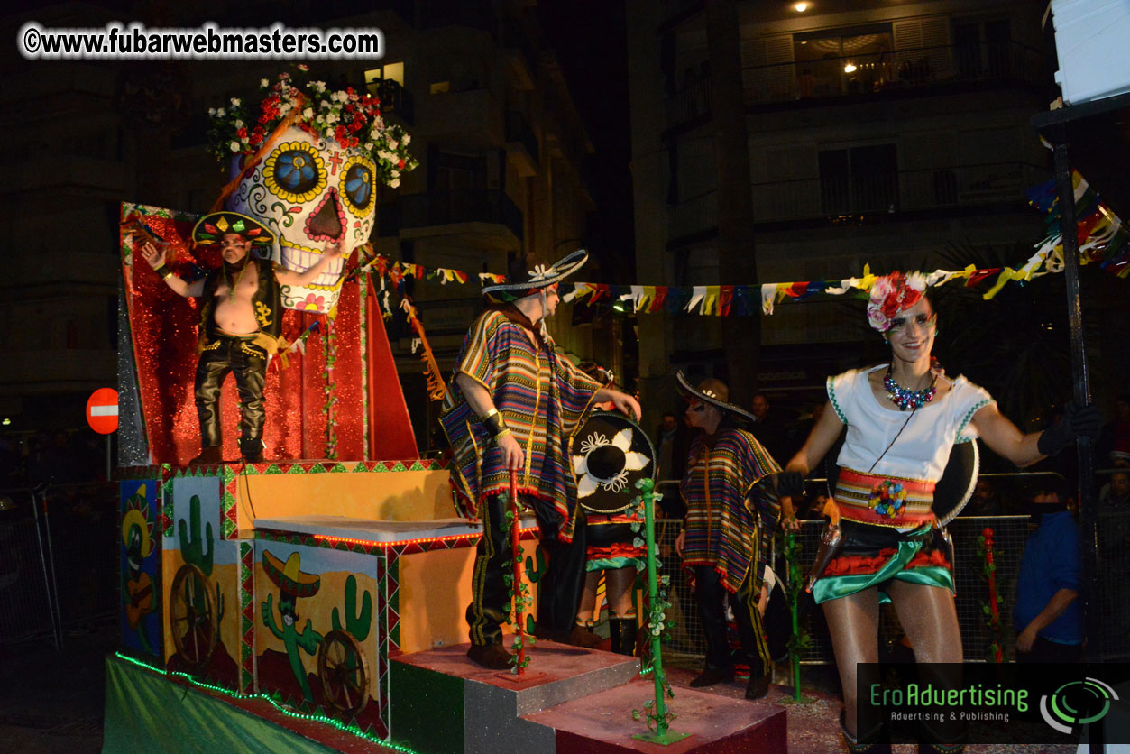 Pre-Show Carnival Parade at TES Sitges