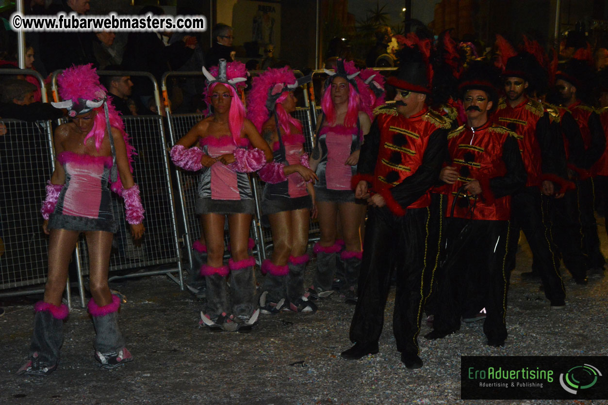 Pre-Show Carnival Parade at TES Sitges