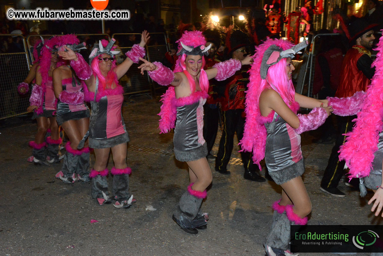 Pre-Show Carnival Parade at TES Sitges