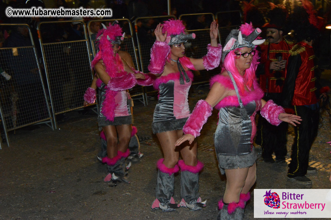 Pre-Show Carnival Parade at TES Sitges