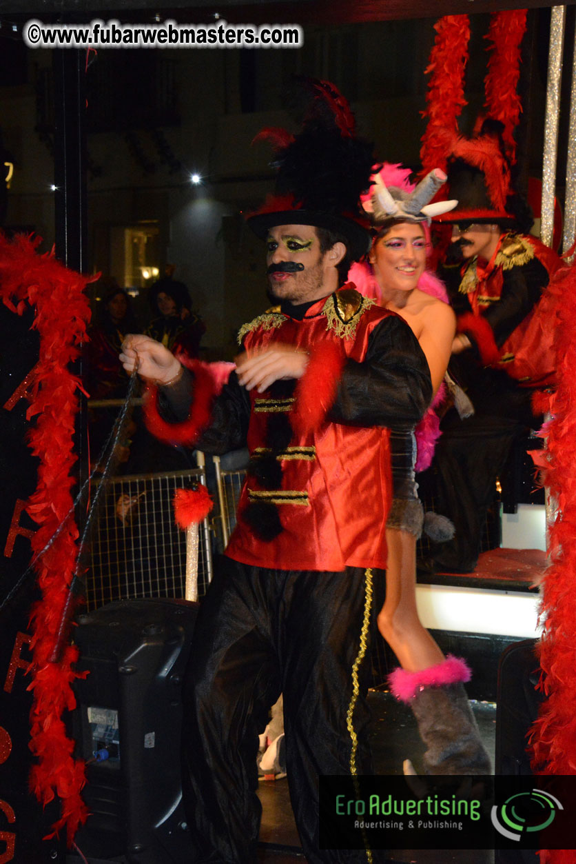 Pre-Show Carnival Parade at TES Sitges