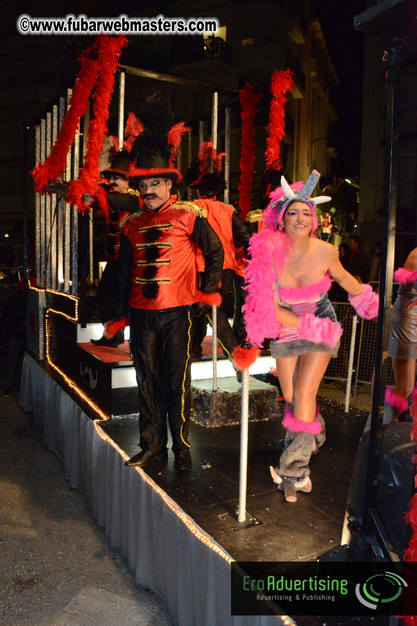 Pre-Show Carnival Parade at TES Sitges