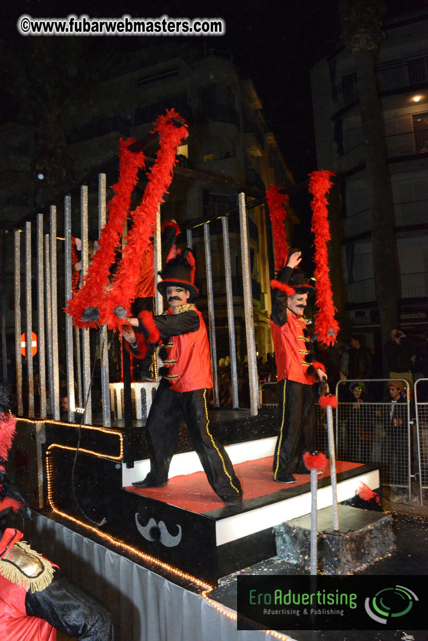 Pre-Show Carnival Parade at TES Sitges