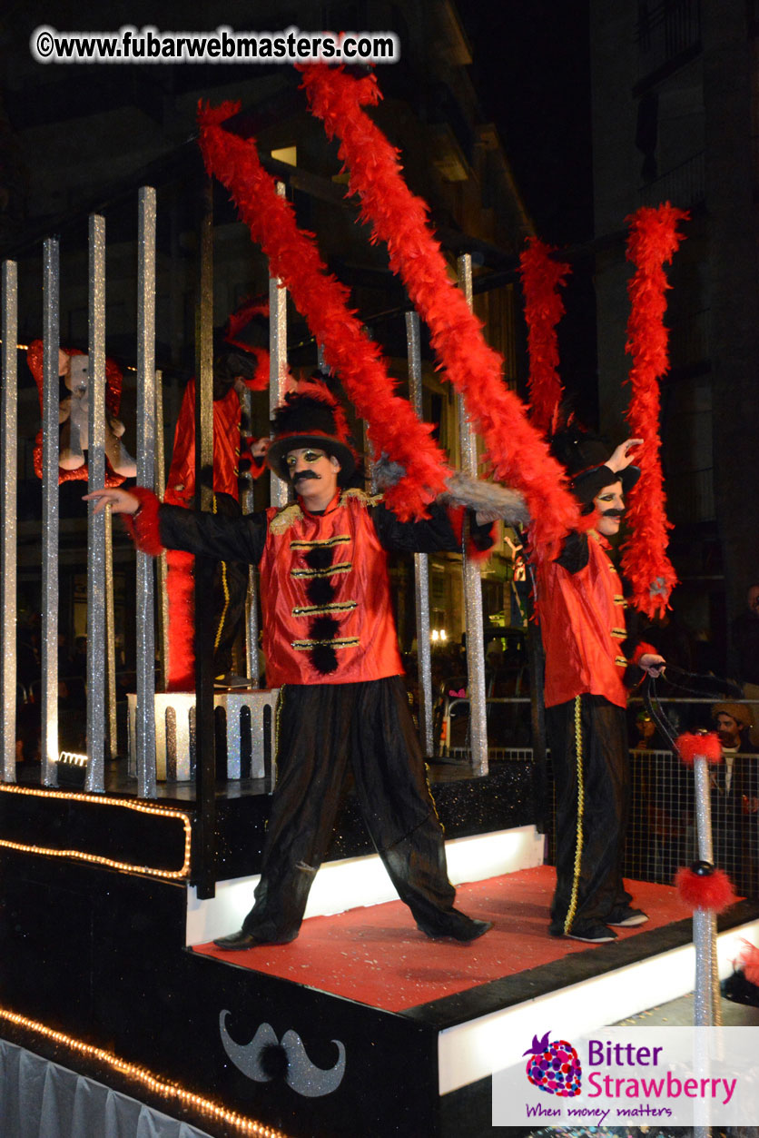 Pre-Show Carnival Parade at TES Sitges