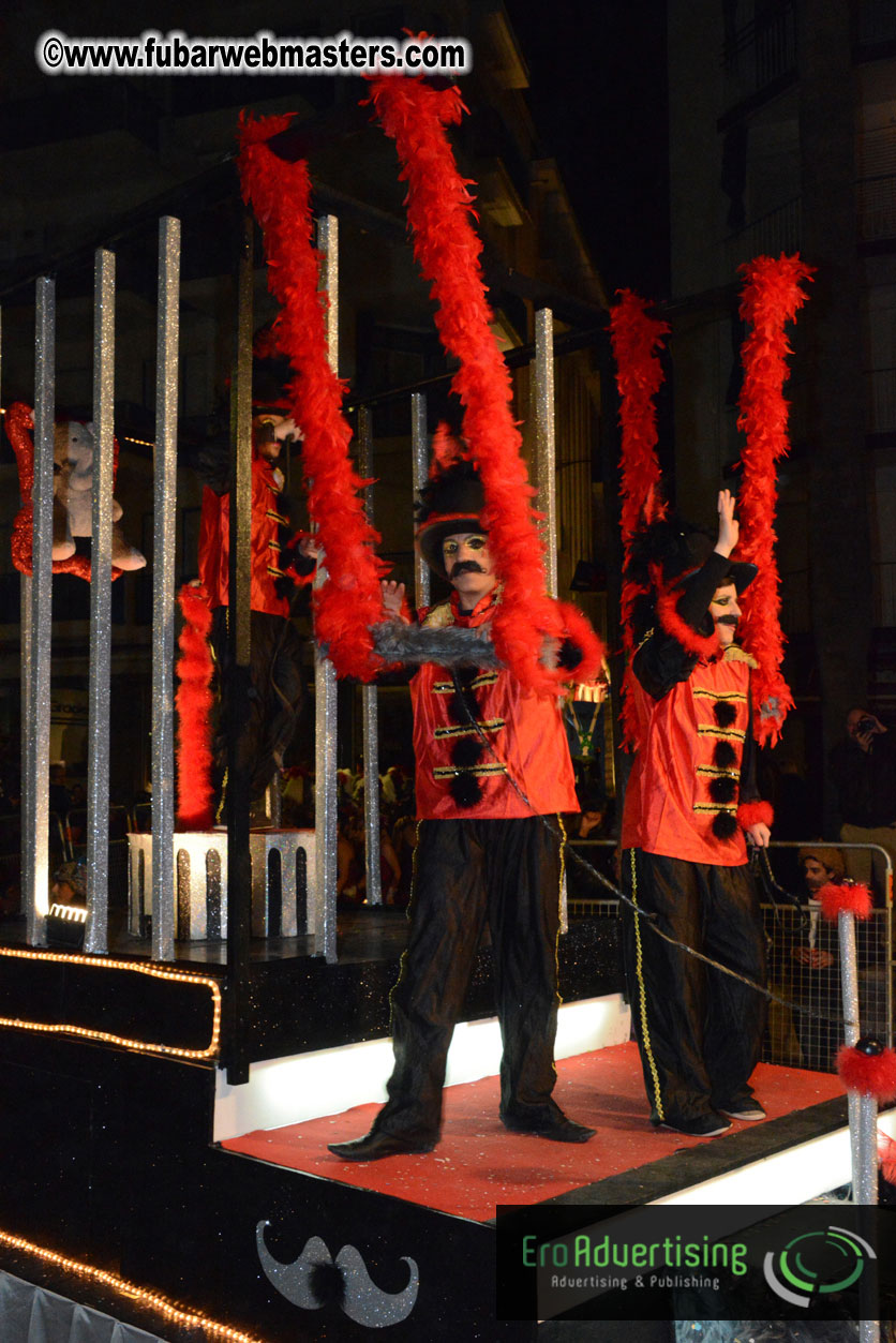 Pre-Show Carnival Parade at TES Sitges