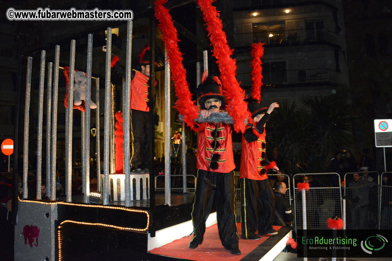 Pre-Show Carnival Parade at TES Sitges