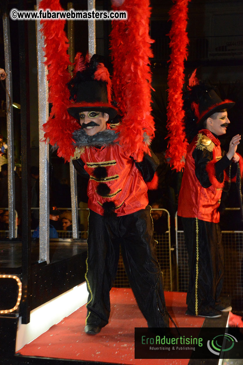 Pre-Show Carnival Parade at TES Sitges