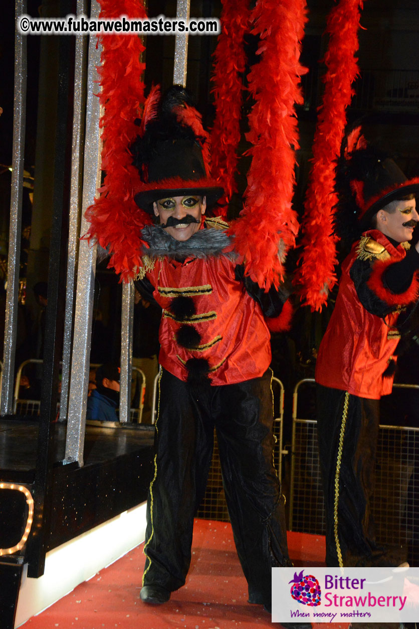 Pre-Show Carnival Parade at TES Sitges