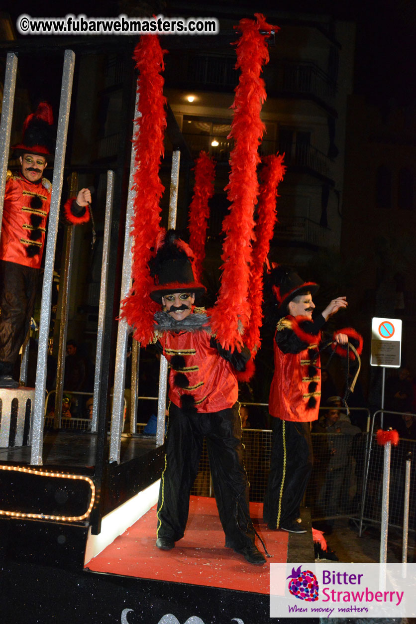 Pre-Show Carnival Parade at TES Sitges