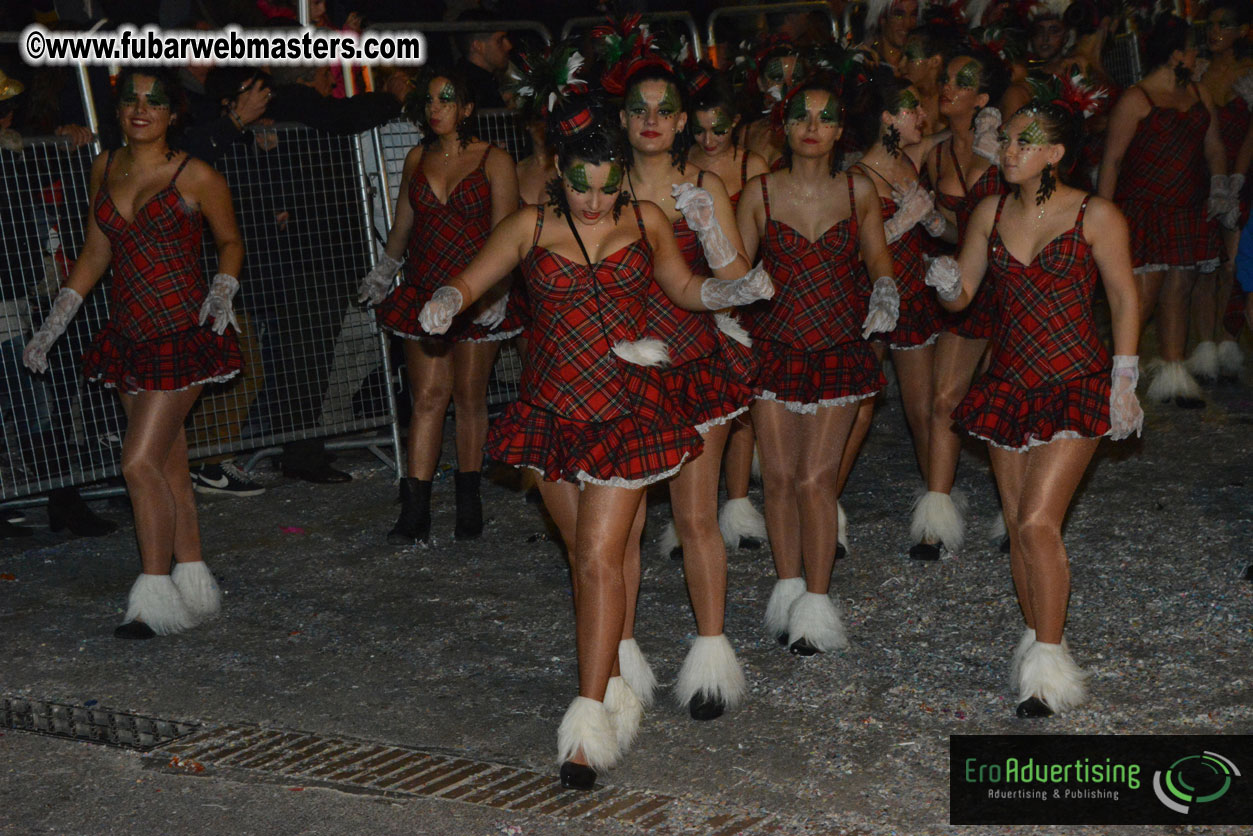 Pre-Show Carnival Parade at TES Sitges