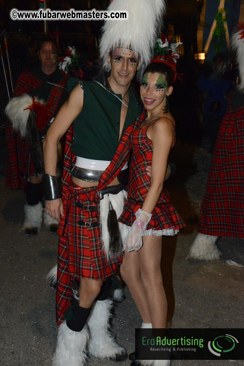 Pre-Show Carnival Parade at TES Sitges