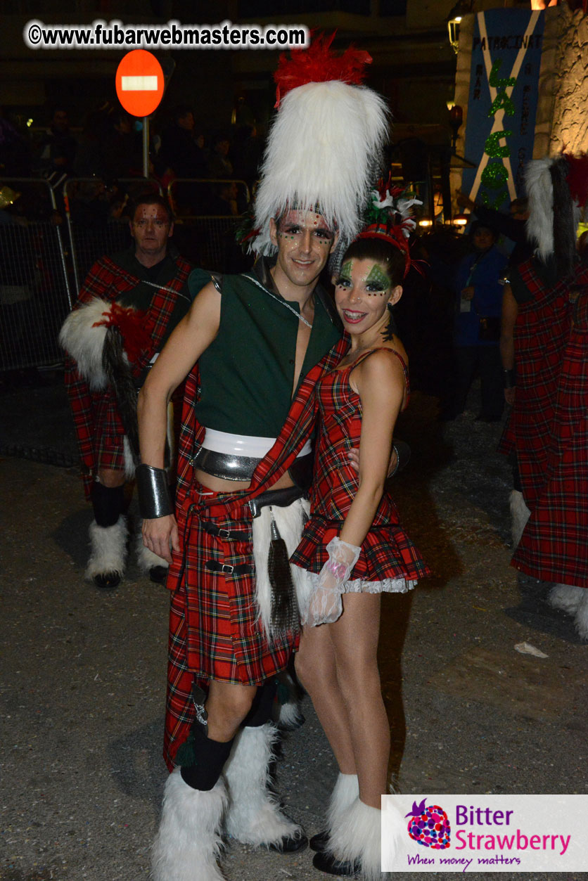 Pre-Show Carnival Parade at TES Sitges