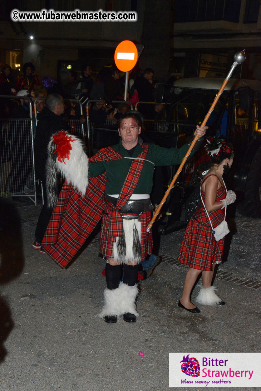 Pre-Show Carnival Parade at TES Sitges