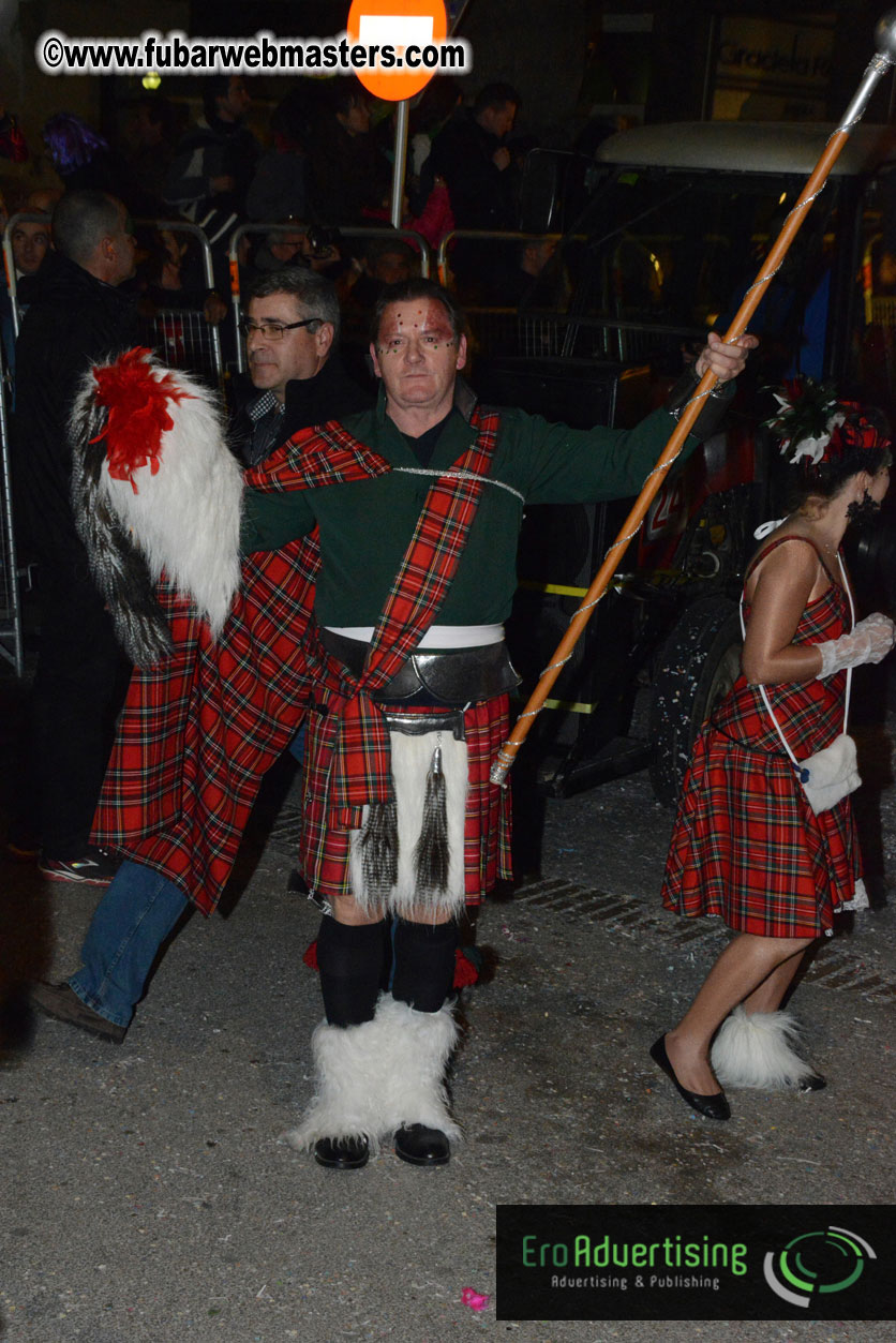 Pre-Show Carnival Parade at TES Sitges