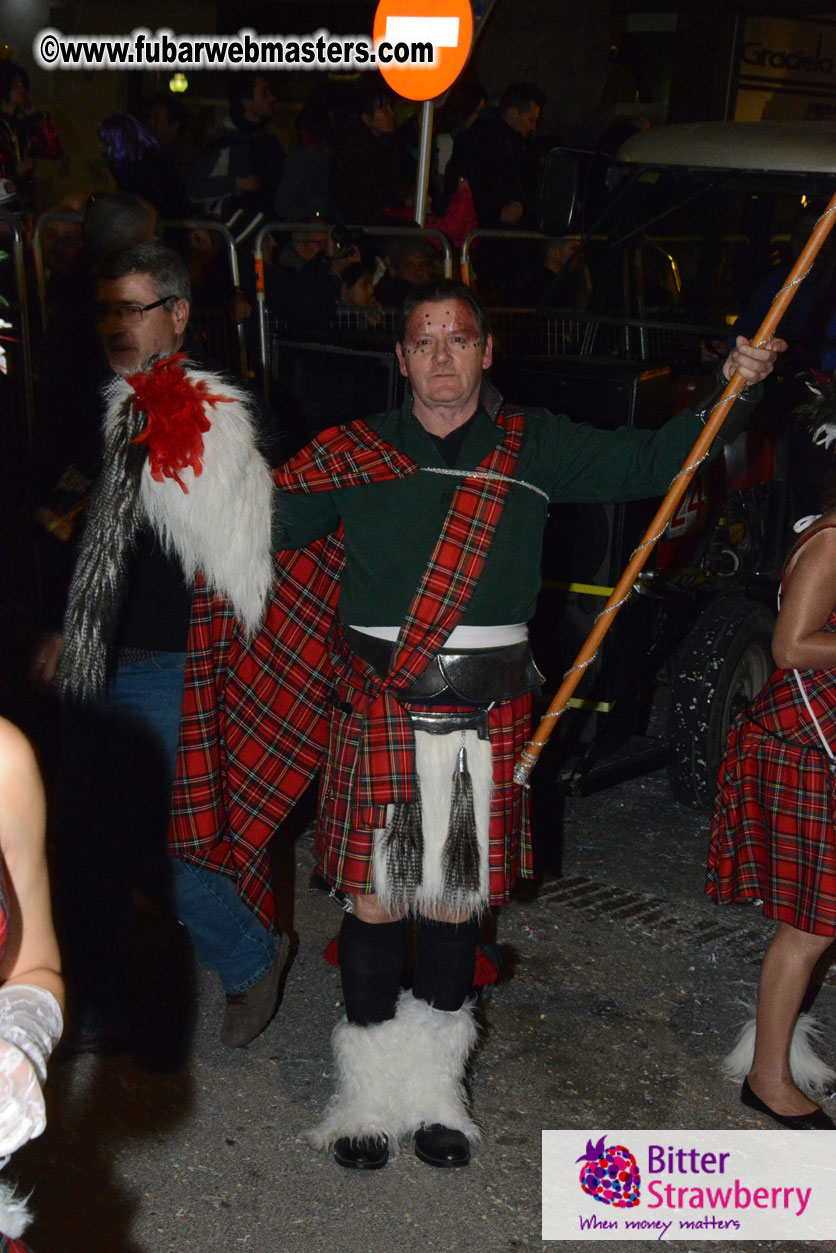 Pre-Show Carnival Parade at TES Sitges