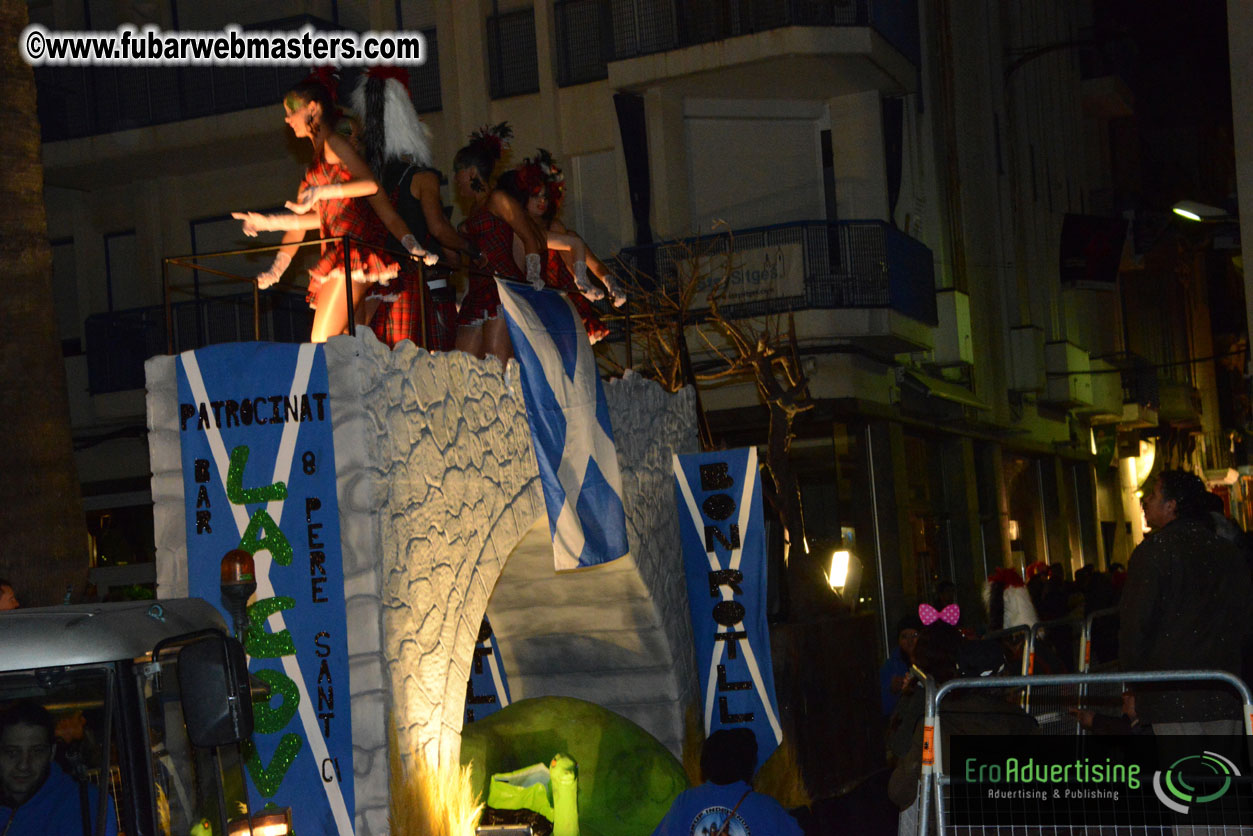 Pre-Show Carnival Parade at TES Sitges