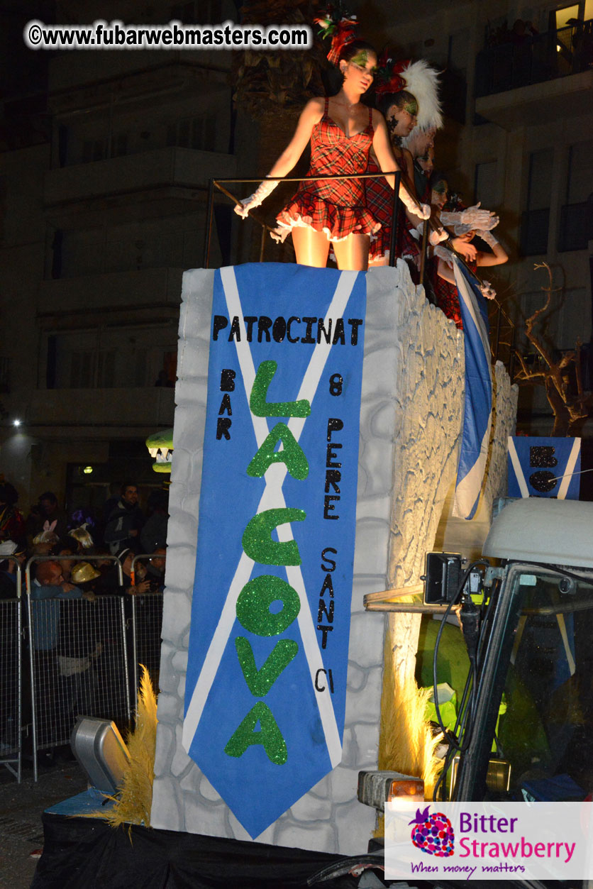 Pre-Show Carnival Parade at TES Sitges