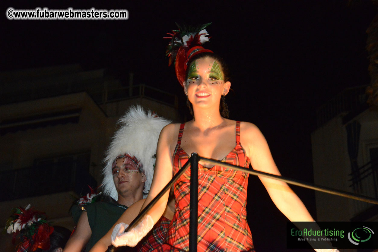 Pre-Show Carnival Parade at TES Sitges