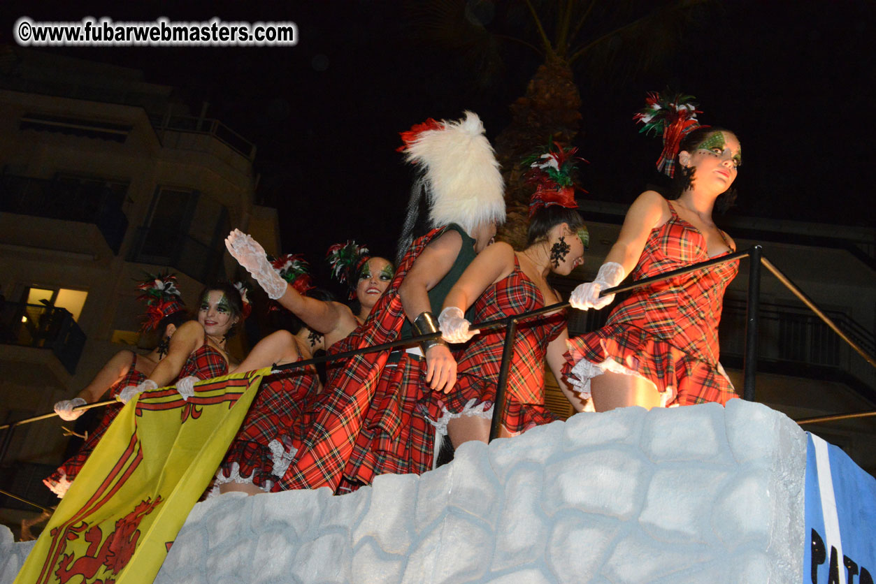 Pre-Show Carnival Parade at TES Sitges