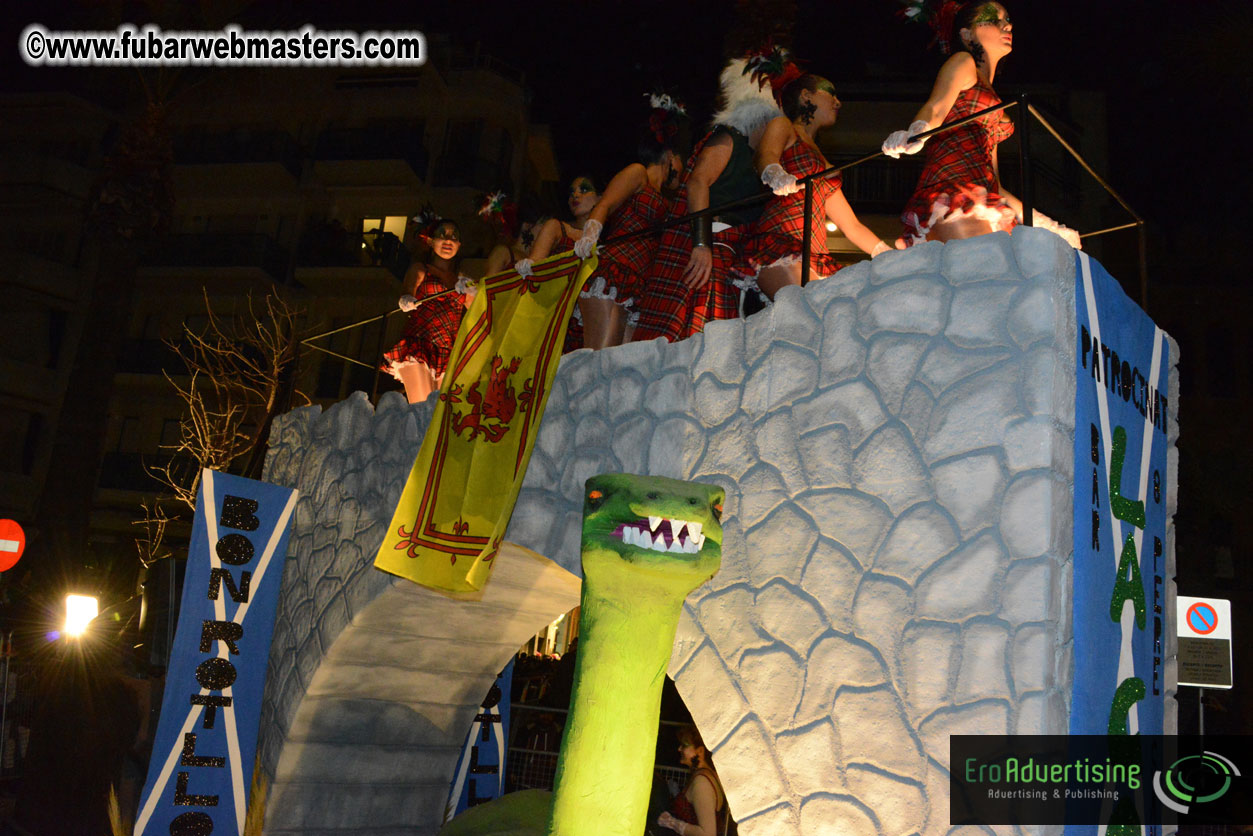 Pre-Show Carnival Parade at TES Sitges