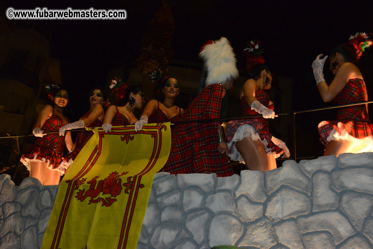 Pre-Show Carnival Parade at TES Sitges