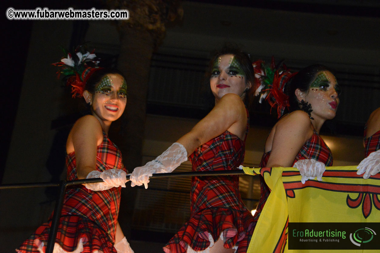 Pre-Show Carnival Parade at TES Sitges