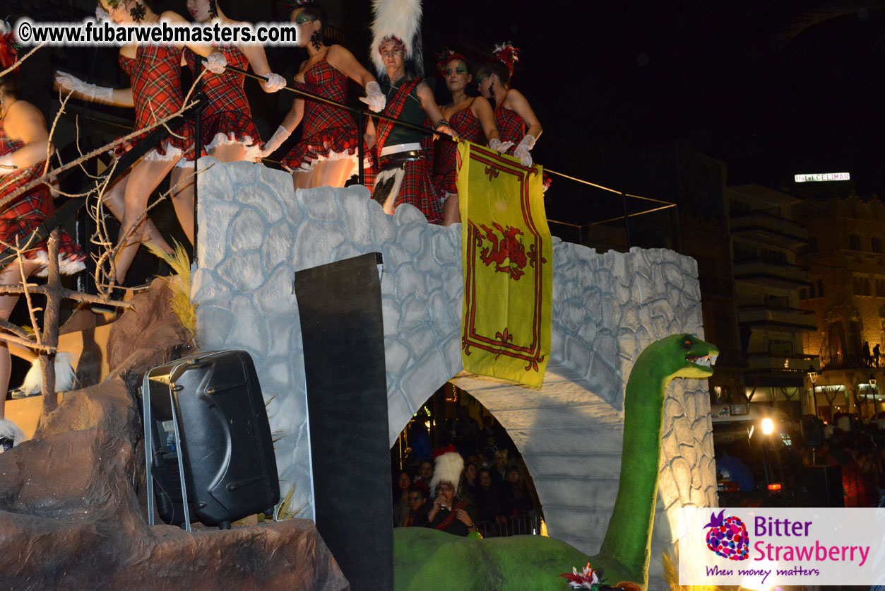 Pre-Show Carnival Parade at TES Sitges