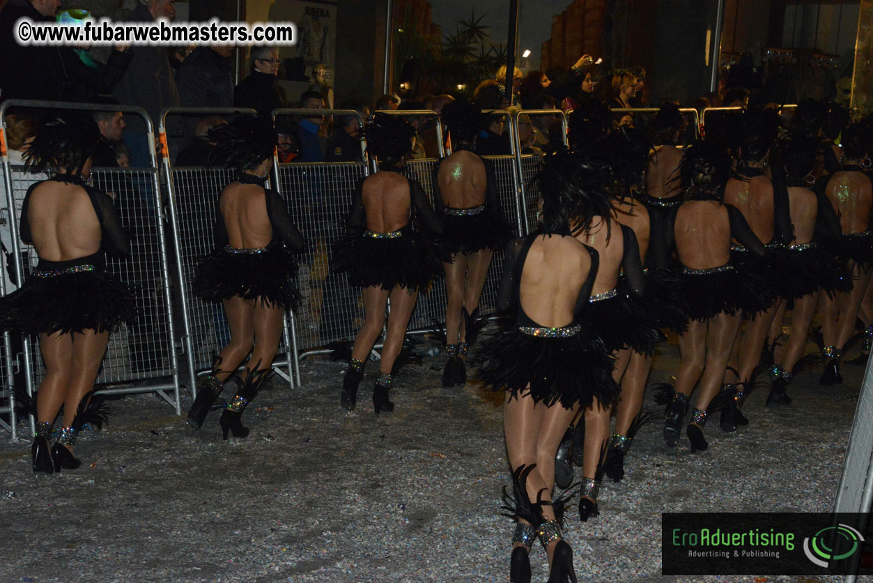 Pre-Show Carnival Parade at TES Sitges