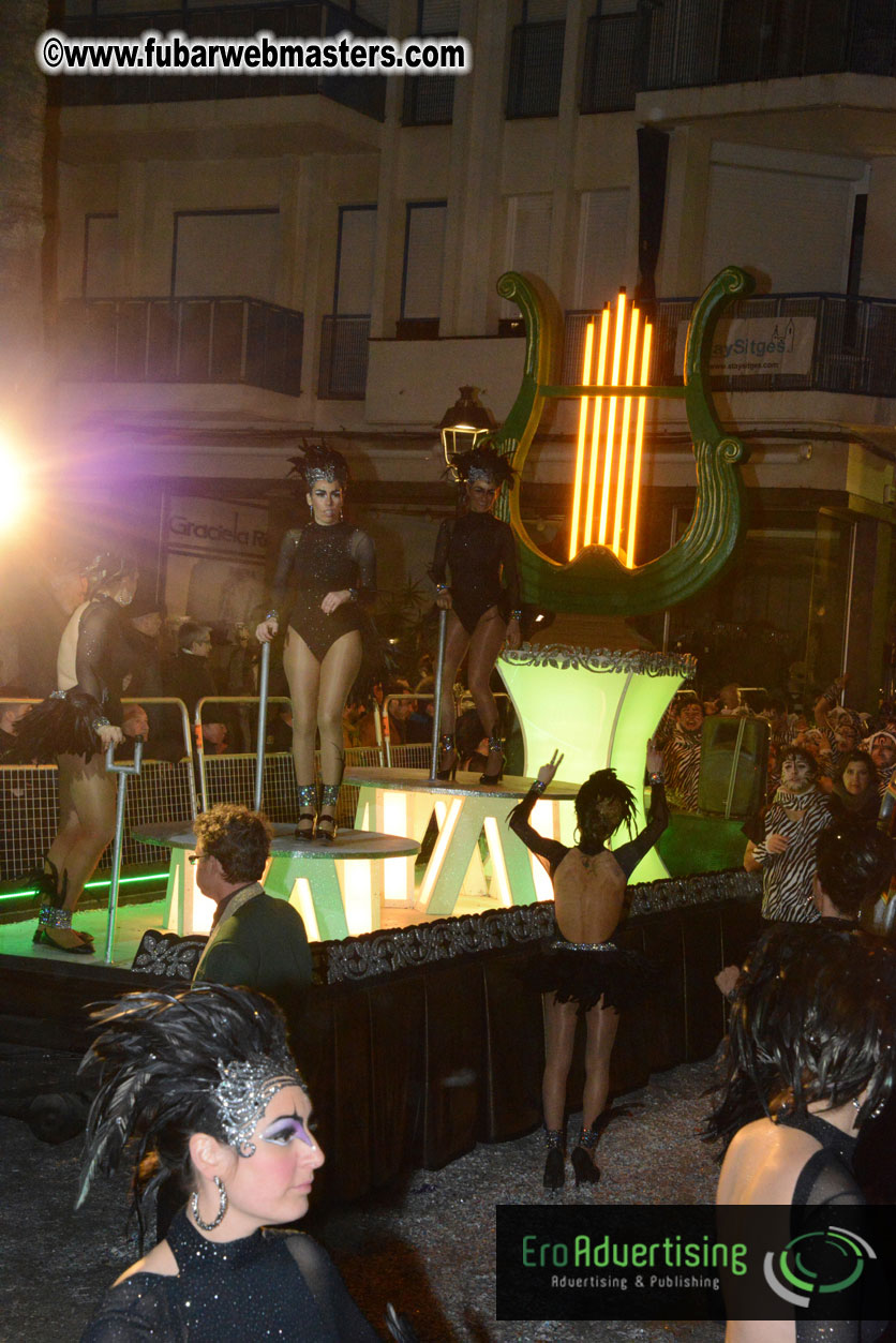 Pre-Show Carnival Parade at TES Sitges