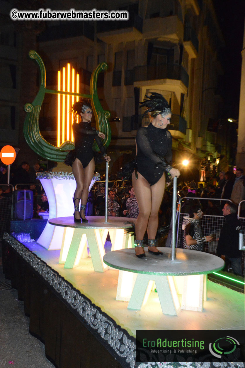 Pre-Show Carnival Parade at TES Sitges