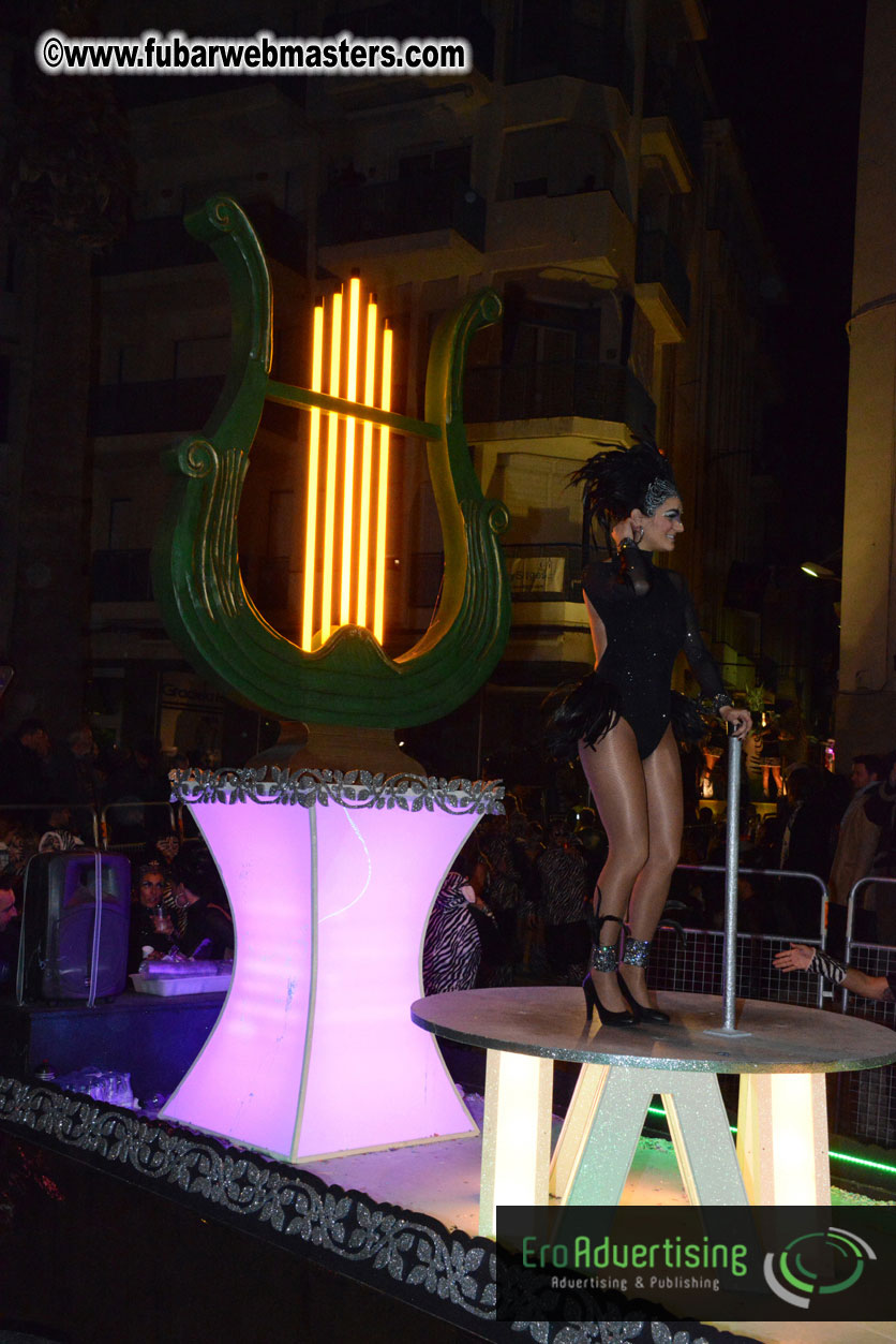 Pre-Show Carnival Parade at TES Sitges