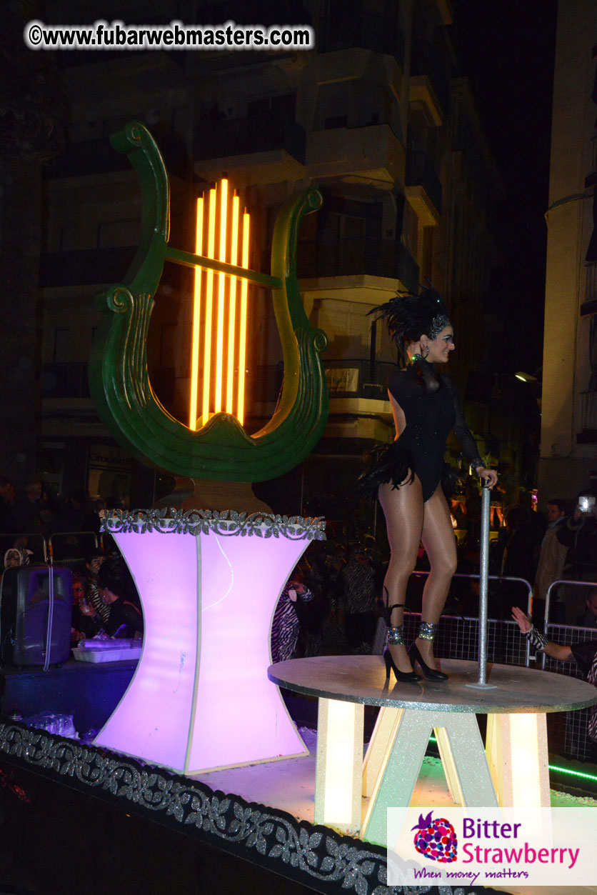 Pre-Show Carnival Parade at TES Sitges