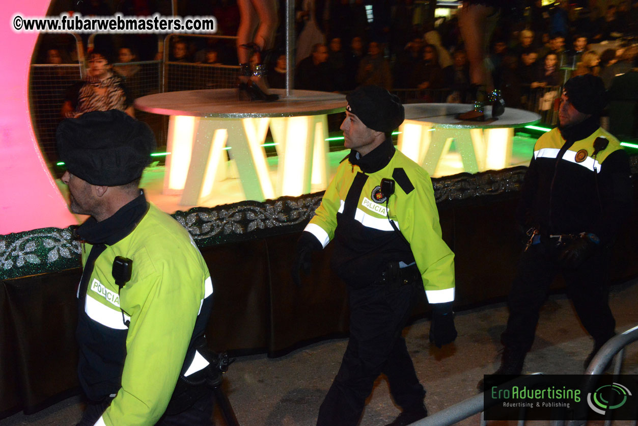 Pre-Show Carnival Parade at TES Sitges