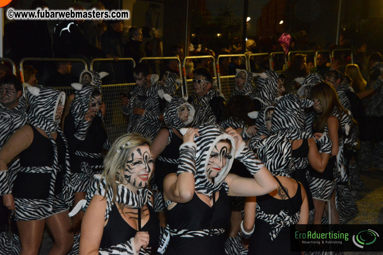 Pre-Show Carnival Parade at TES Sitges