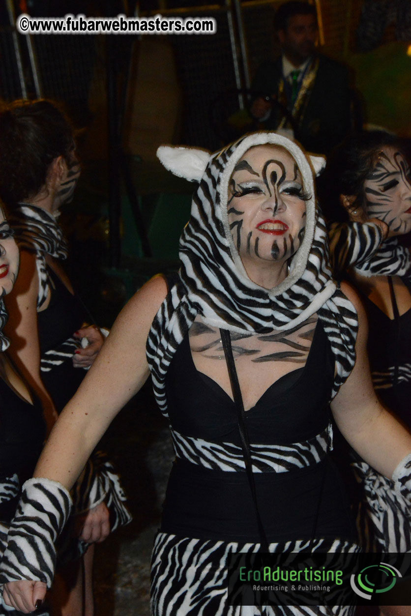 Pre-Show Carnival Parade at TES Sitges