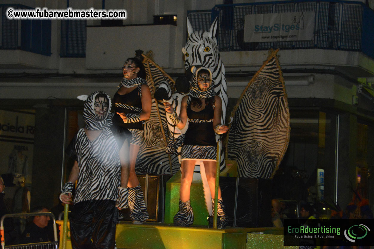 Pre-Show Carnival Parade at TES Sitges