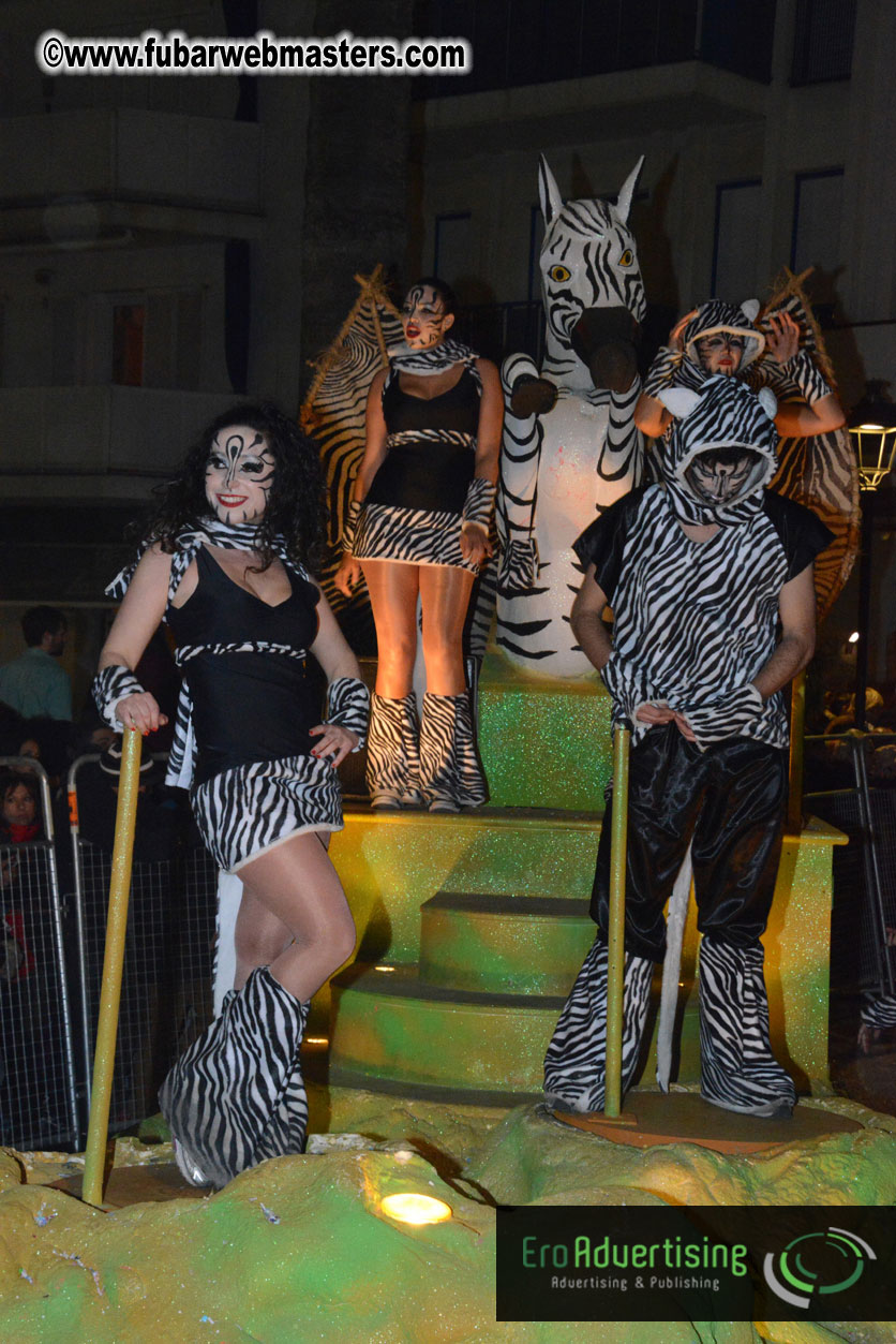 Pre-Show Carnival Parade at TES Sitges