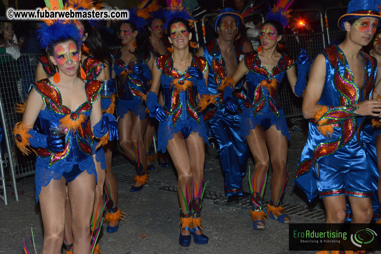 Pre-Show Carnival Parade at TES Sitges